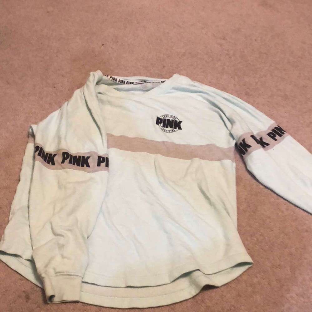 mint green long sleeve